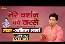 तेरे दर्शन को तरसे ये नैन हमारे है भजन लिरिक्स