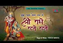 मुझे श्याम मिल गया है श्री राधे रटते रटते लिरिक्स