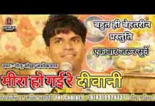 मीरा हो गई रे दीवानी घनश्याम की लगन लगी हरी नाम की
