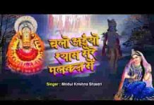 चलो अइयो रे श्याम मेरी पलकन पे भजन लिरिक्स चलो अइयो रे श्याम मेरी पलकन पे भजन लिरिक्स