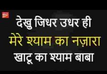 देखूं जिधर उधर ही मेरे श्याम का नजारा भजन लिरिक्स