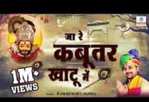 जा रे कबूतर खाटू में मेरे श्याम ने कर दे बेरा लिरिक्स