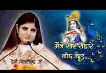 मैंने सारे सहारे छोड़ दिए बस तेरा सहारा काफी है भजन लिरिक्स