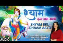 श्याम ब्रज धाम आयो कृष्ण भजन लिरिक्स