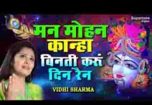 मनमोहन कान्हा विनती करू दिन रैन भजन लिरिक्स