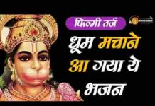 वीर हनुमाना राम का दीवाना हनुमान जी भजन लिरिक्स