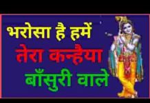 भरोसा है हमें तेरा कन्हैया बांसुरी वाले भजन लिरिक्स भरोसा है हमें तेरा कन्हैया बांसुरी वाले भजन लिरिक्स