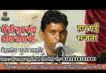 मैं तो तुम संग प्रीत लगा के हार गई सजना भजन लिरिक्स